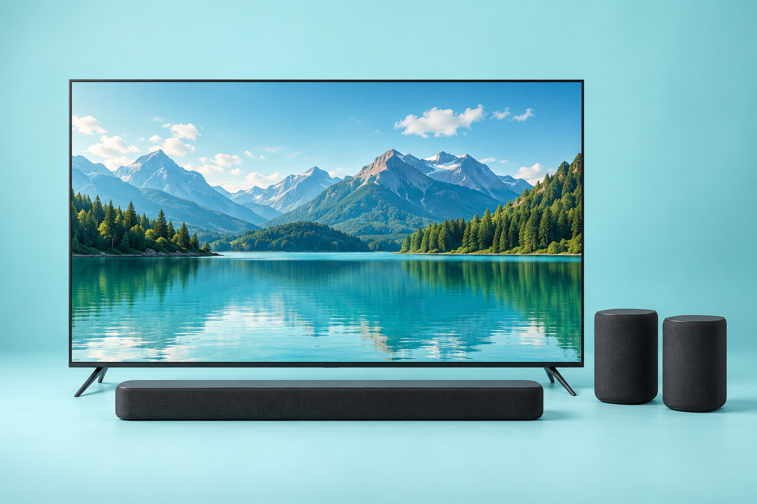 Televízor, soundbar a bezdrôtové reproduktory